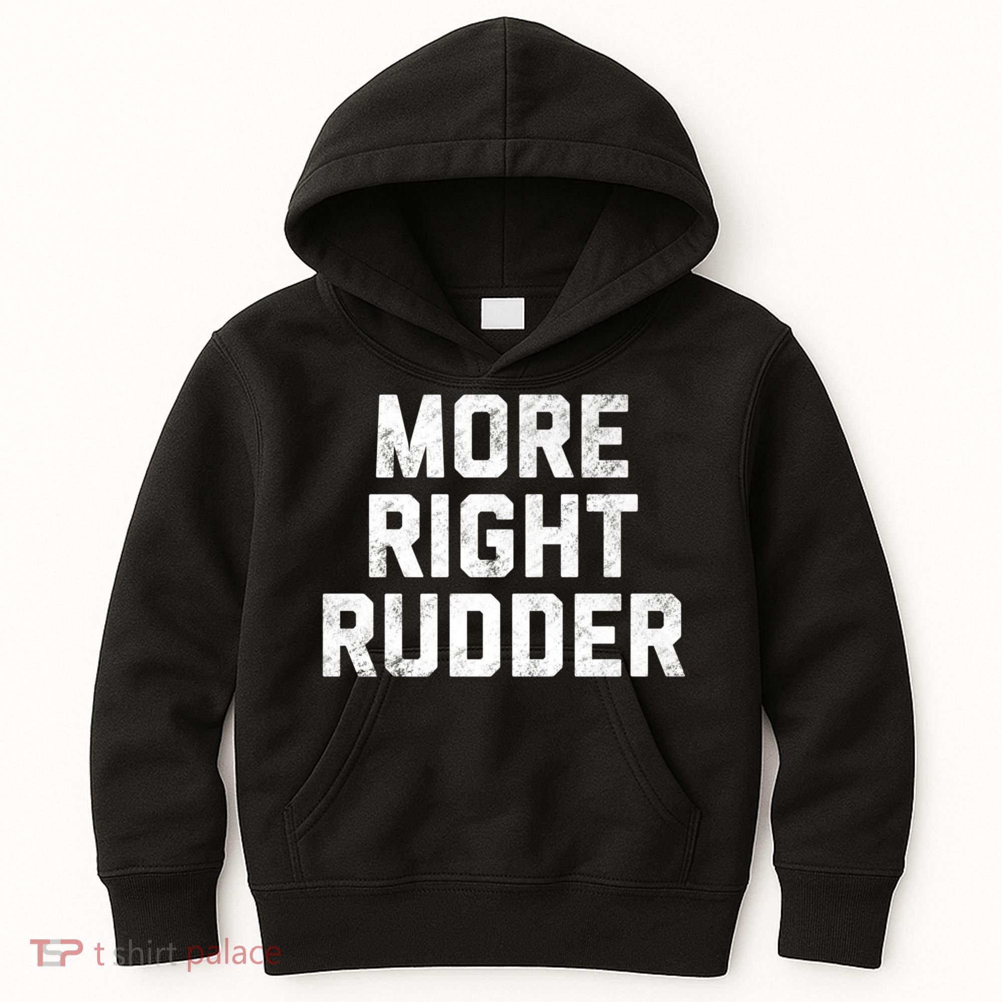Funny CFI Flight Instructor More Right Rudder Premium Kids Hoodie