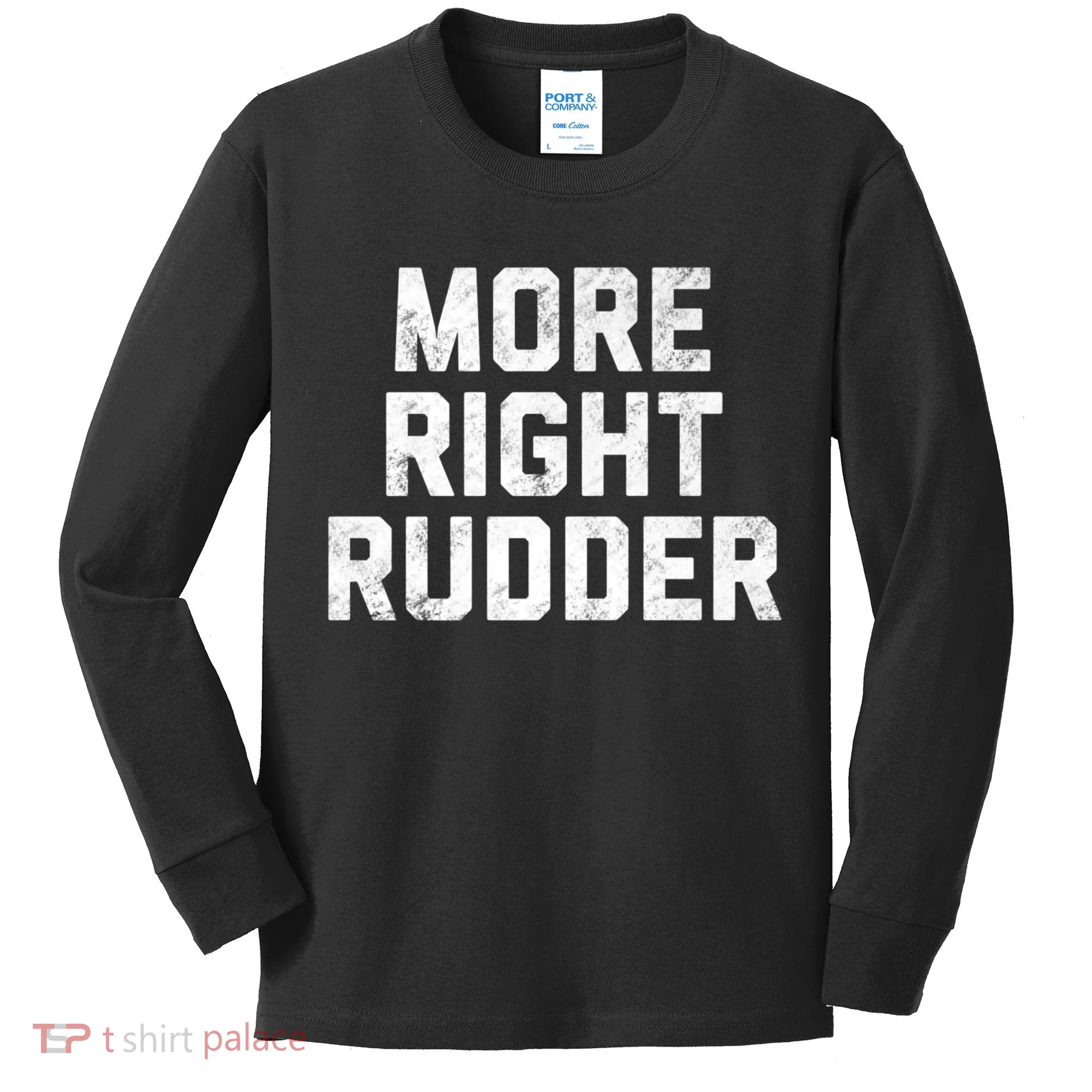 Funny CFI Flight Instructor More Right Rudder Premium Kids Long Sleeve Shirt