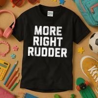 Funny CFI Flight Instructor More Right Rudder Premium Kids T-Shirt thumb 3
