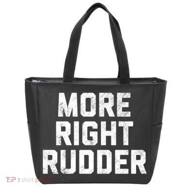 Funny CFI Flight Instructor More Right Rudder Premium Tote Bag