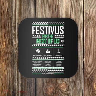 Festivus Classic Coaster