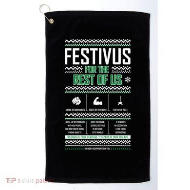 Festivus Classic Golf Towel