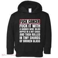 Fuck Cancer Toddler Hoodie thumb 0