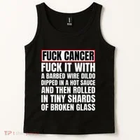 Fuck Cancer Tank Top thumb 2
