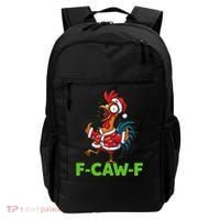 Funny Christmas  F CAW F Chicken Rooster Backpack thumb 0
