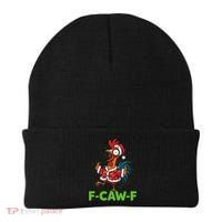 Funny Christmas  F CAW F Chicken Rooster Beanie thumb 0