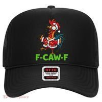 Funny Christmas  F CAW F Chicken Rooster Hat thumb 0