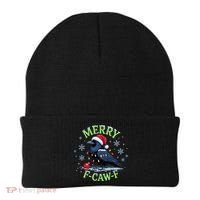 Funny Christmas F CAW F Crow Beanie thumb 0