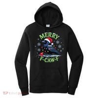 Funny Christmas F CAW F Crow Women's Hoodie thumb 0