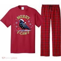 Funny Christmas F CAW F Crow Pajama Set thumb 0