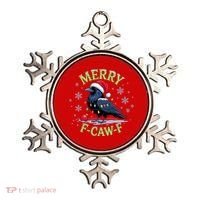 Funny Christmas F CAW F Crow Ornament thumb 0