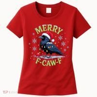 Funny Christmas F CAW F Crow Women's T-Shirt thumb 0