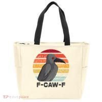 F Caw F Crow Bird Tote Bag thumb 0