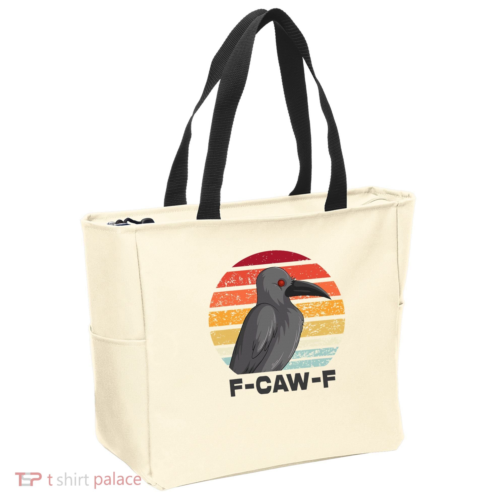 F Caw F Crow Bird Tote Bag