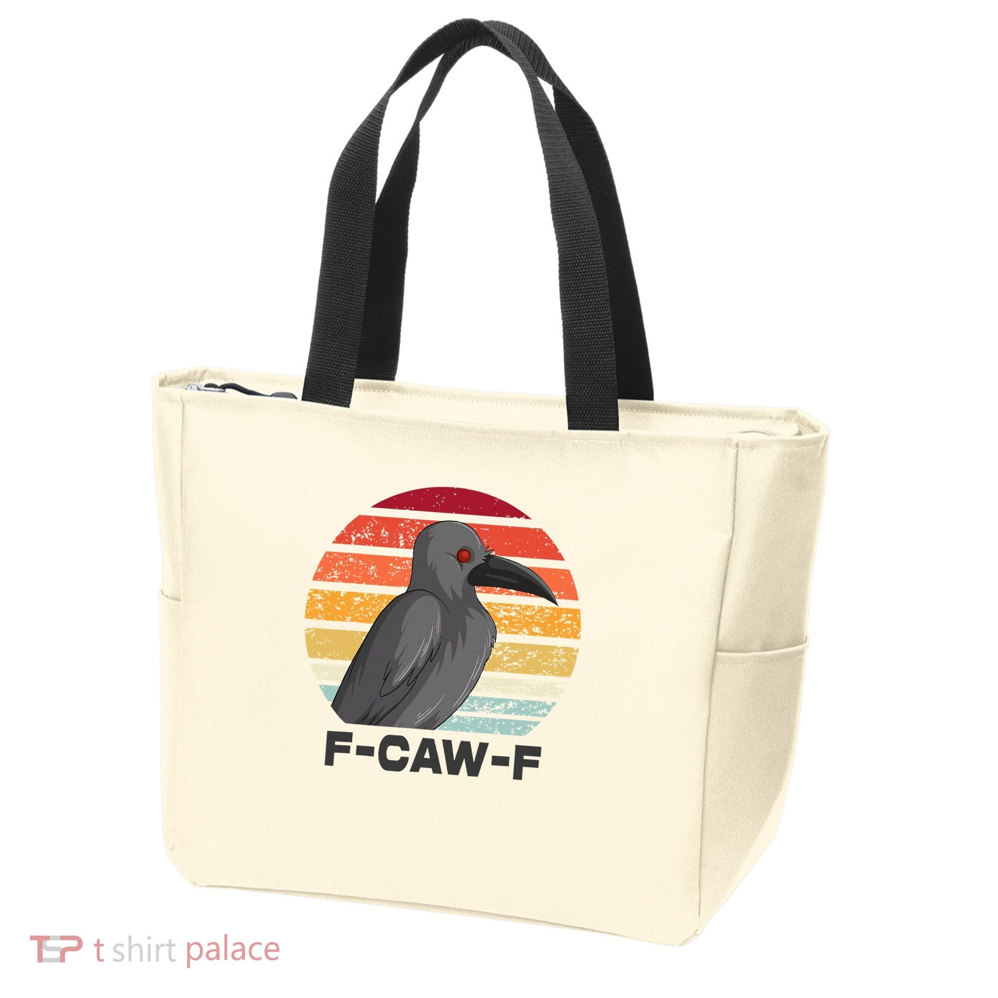 F Caw F Crow Bird Tote Bag