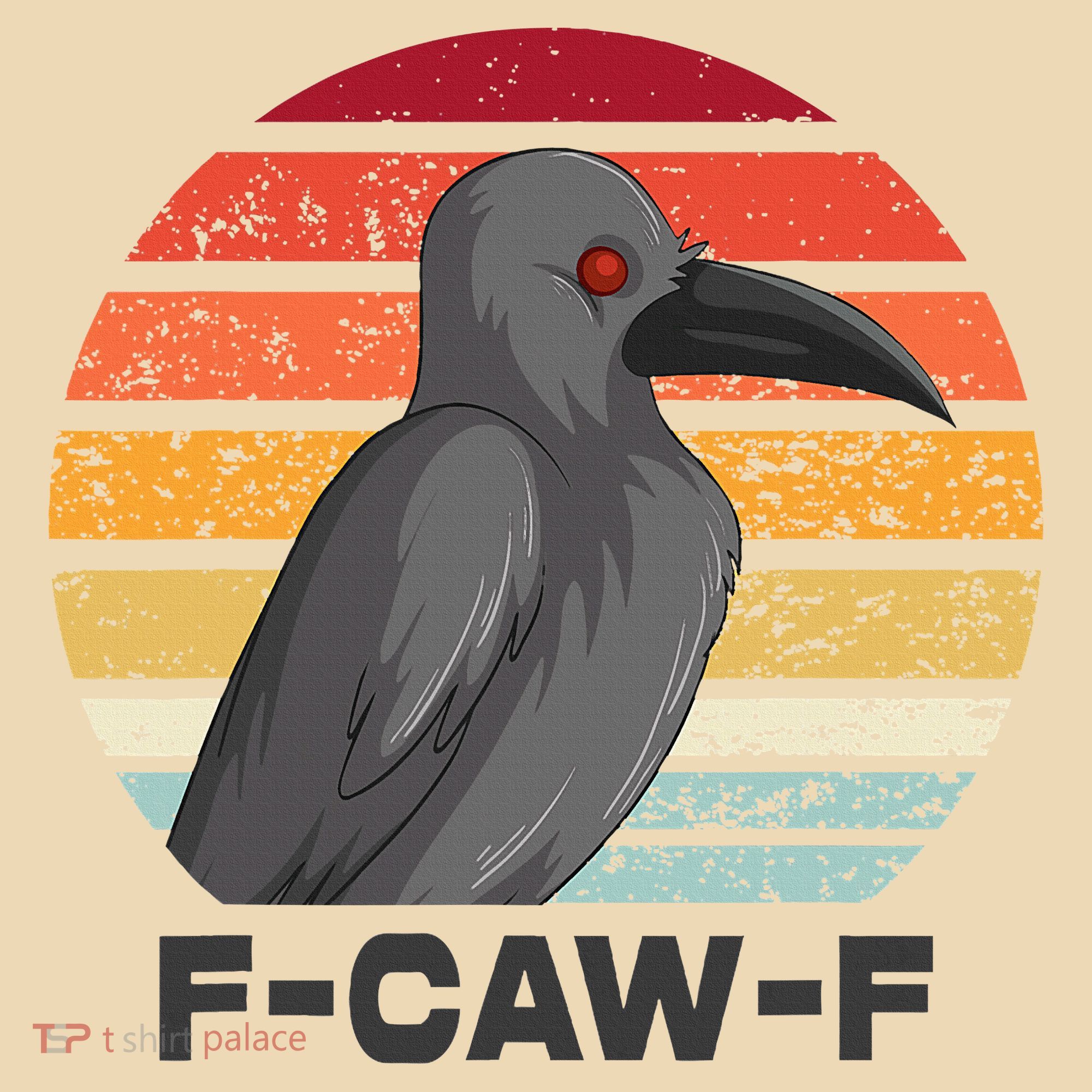 F Caw F Crow Bird Tote Bag
