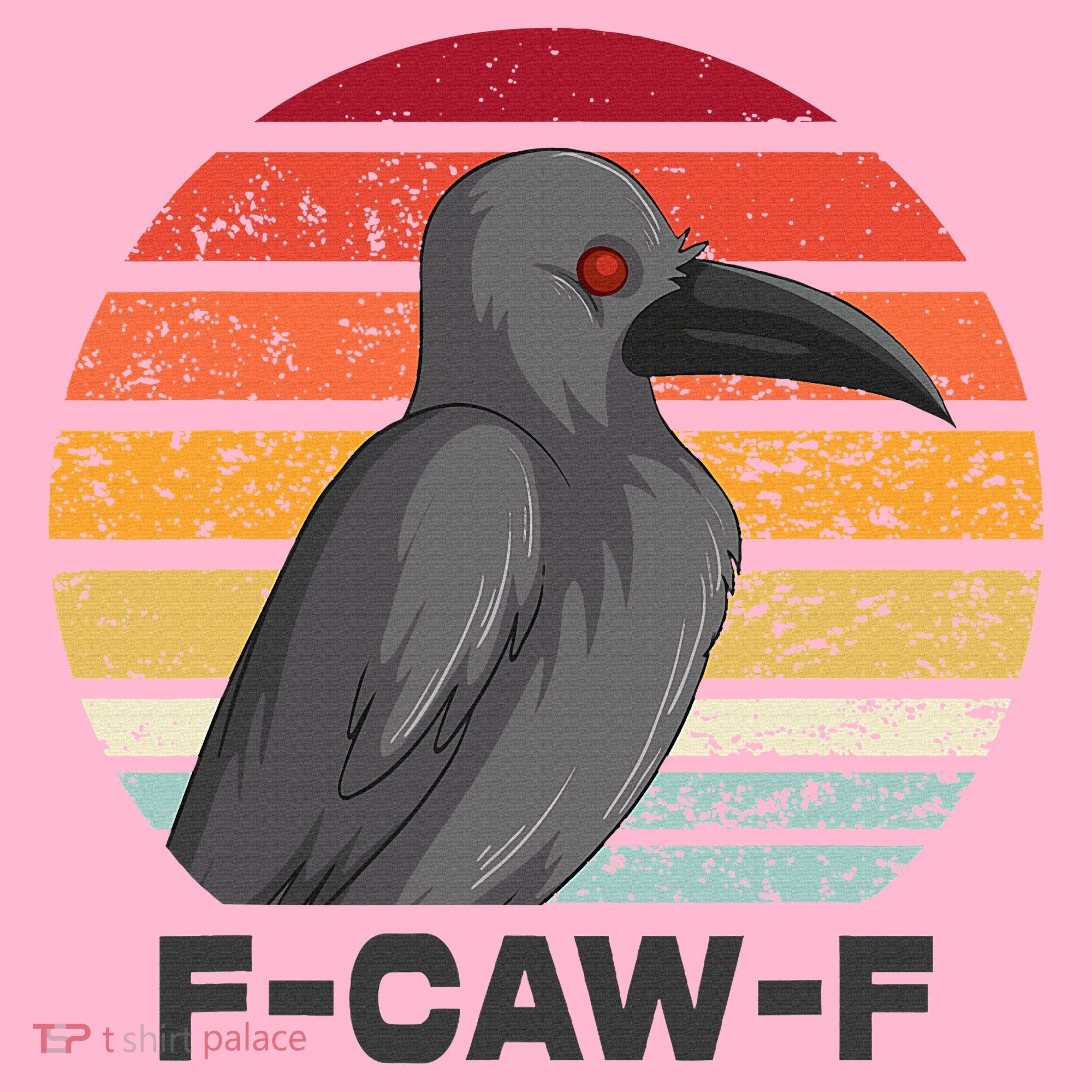 F Caw F Crow Bird Coaster