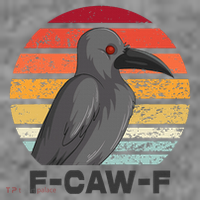 F Caw F Crow Bird Toddler Hoodie thumb 2