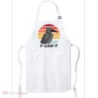 F Caw F Crow Bird Apron thumb 0