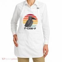 F Caw F Crow Bird Apron thumb 2