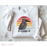 F Caw F Crow Bird Sweatshirt thumb 2