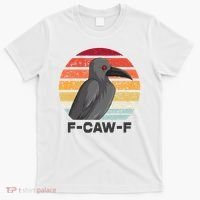 F Caw F Crow Bird T-Shirt thumb 0