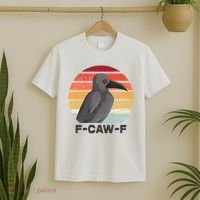 F Caw F Crow Bird T-Shirt thumb 2