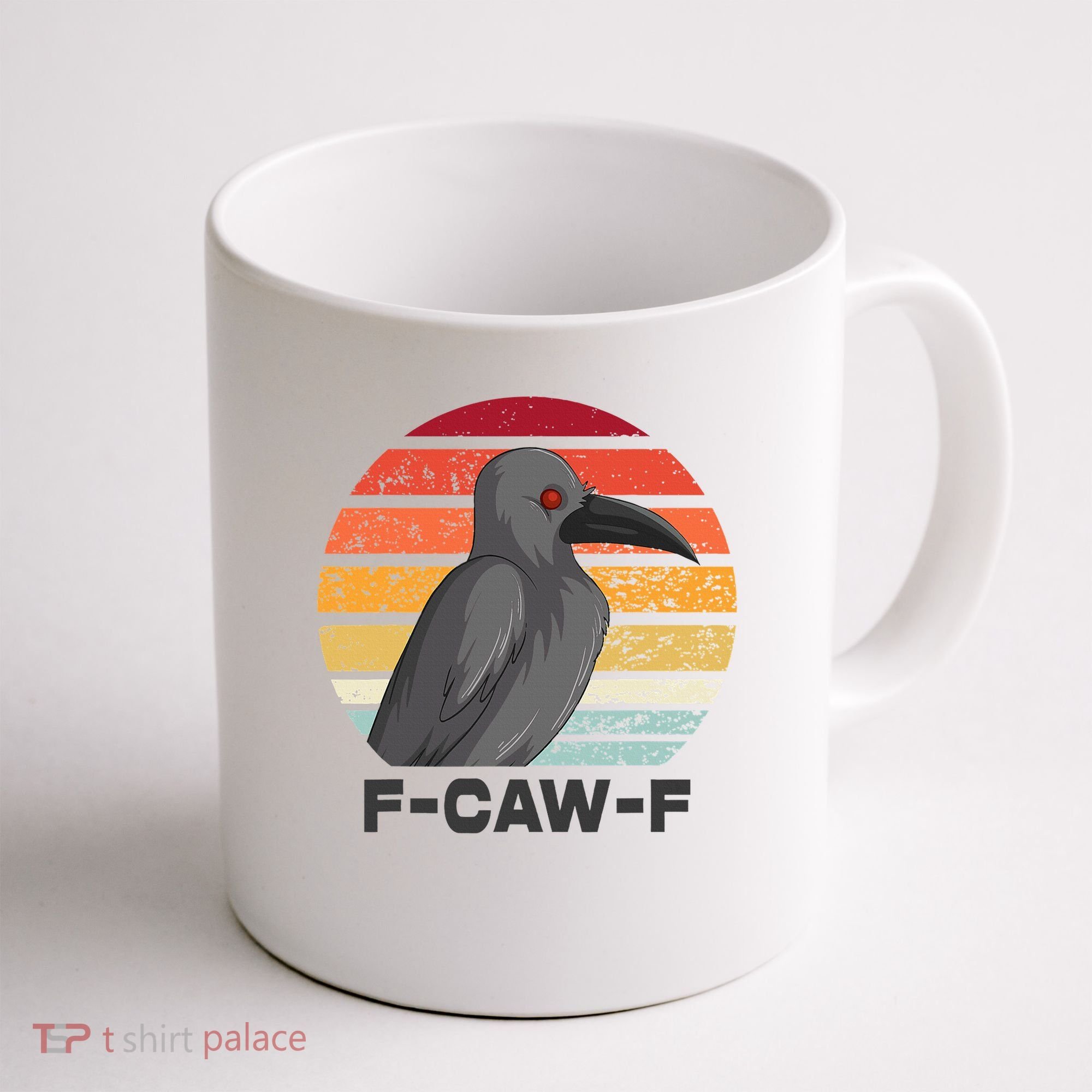 F Caw F Crow Bird Coffee Mug