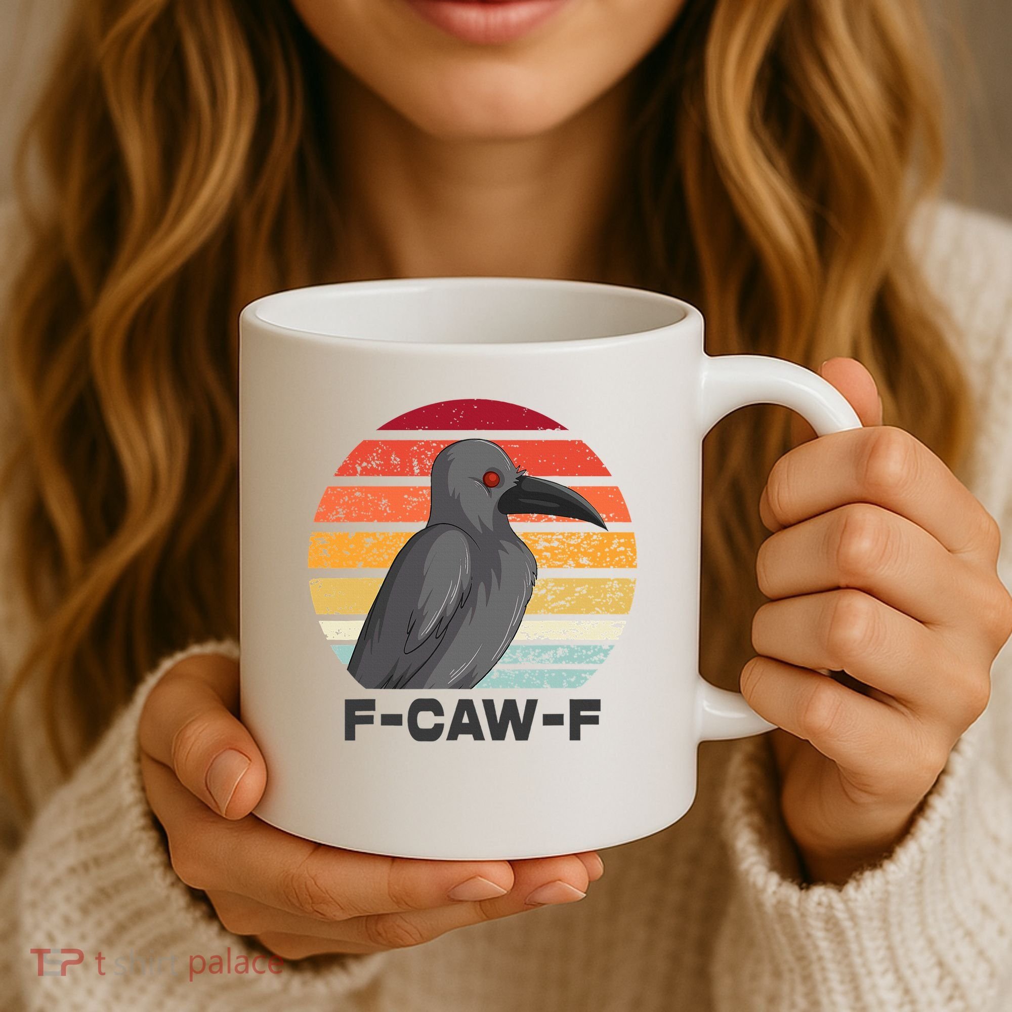 F Caw F Crow Bird Coffee Mug