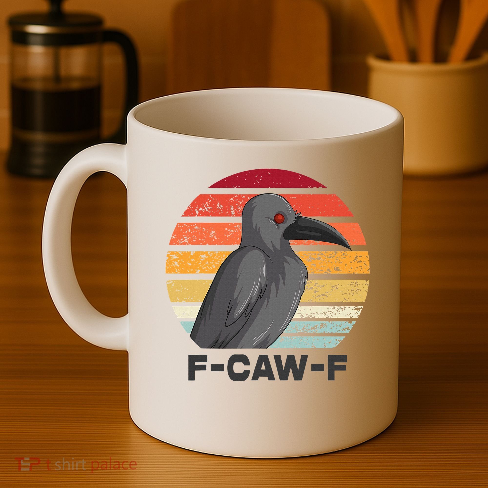F Caw F Crow Bird Coffee Mug