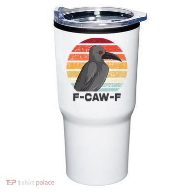 F Caw F Crow Bird Tumbler