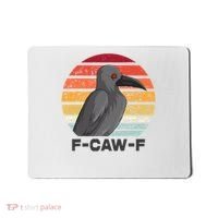 F Caw F Crow Bird Mousepad thumb 0