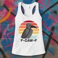 F Caw F Crow Bird Women's Tank Top thumb 3