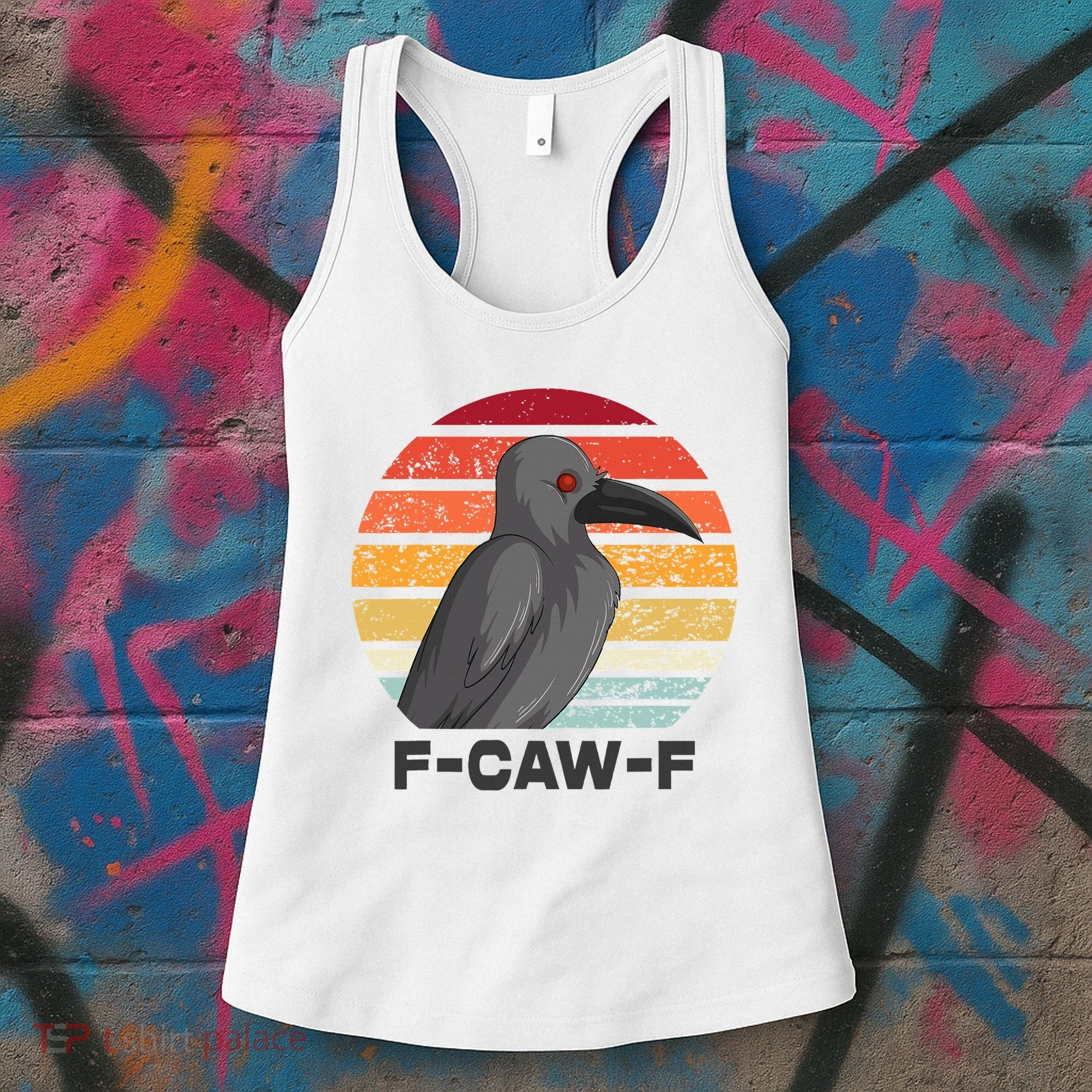 F Caw F Crow Bird Women's Tank Top