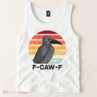 F Caw F Crow Bird Tank Top thumb 2