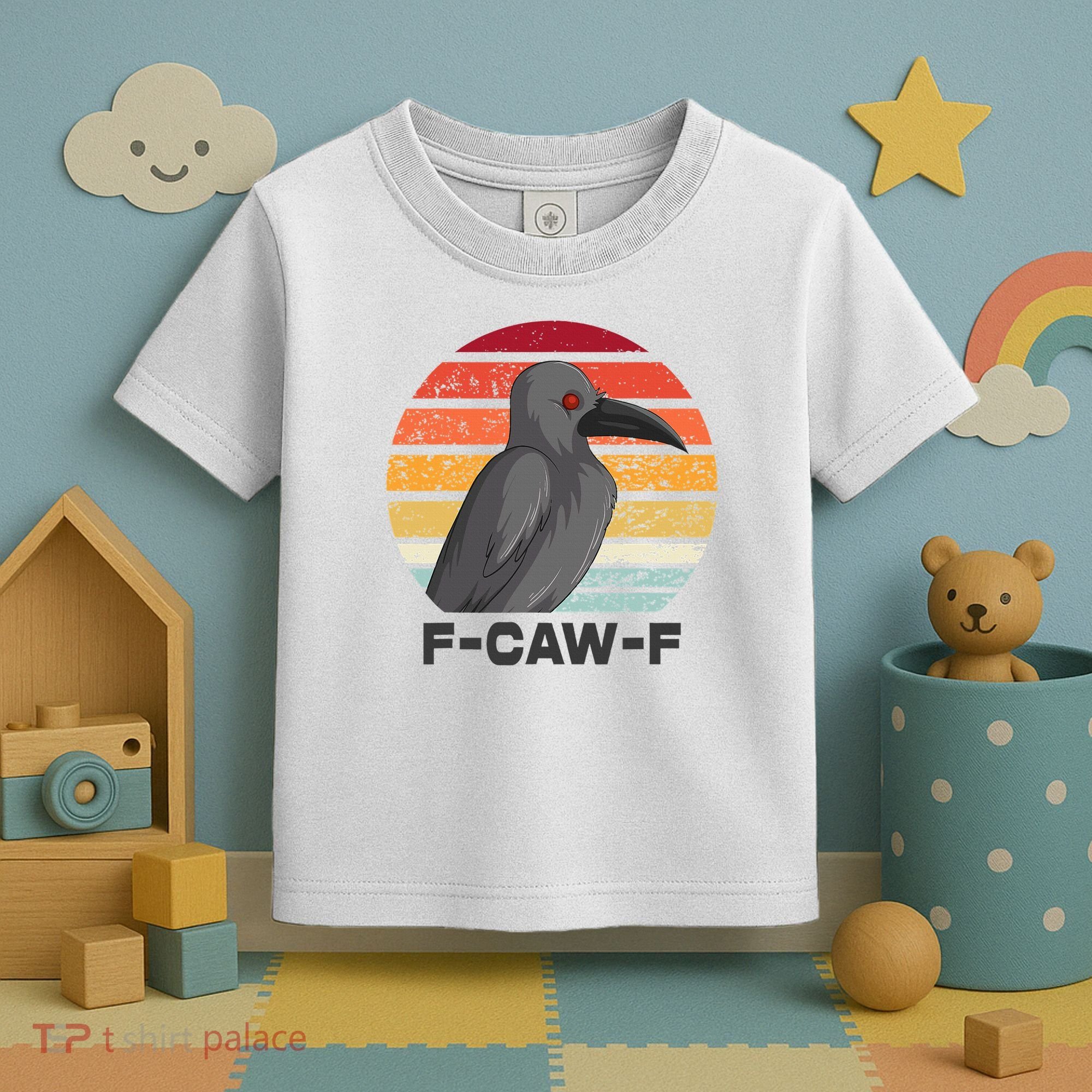 F Caw F Crow Bird Toddler T-Shirt