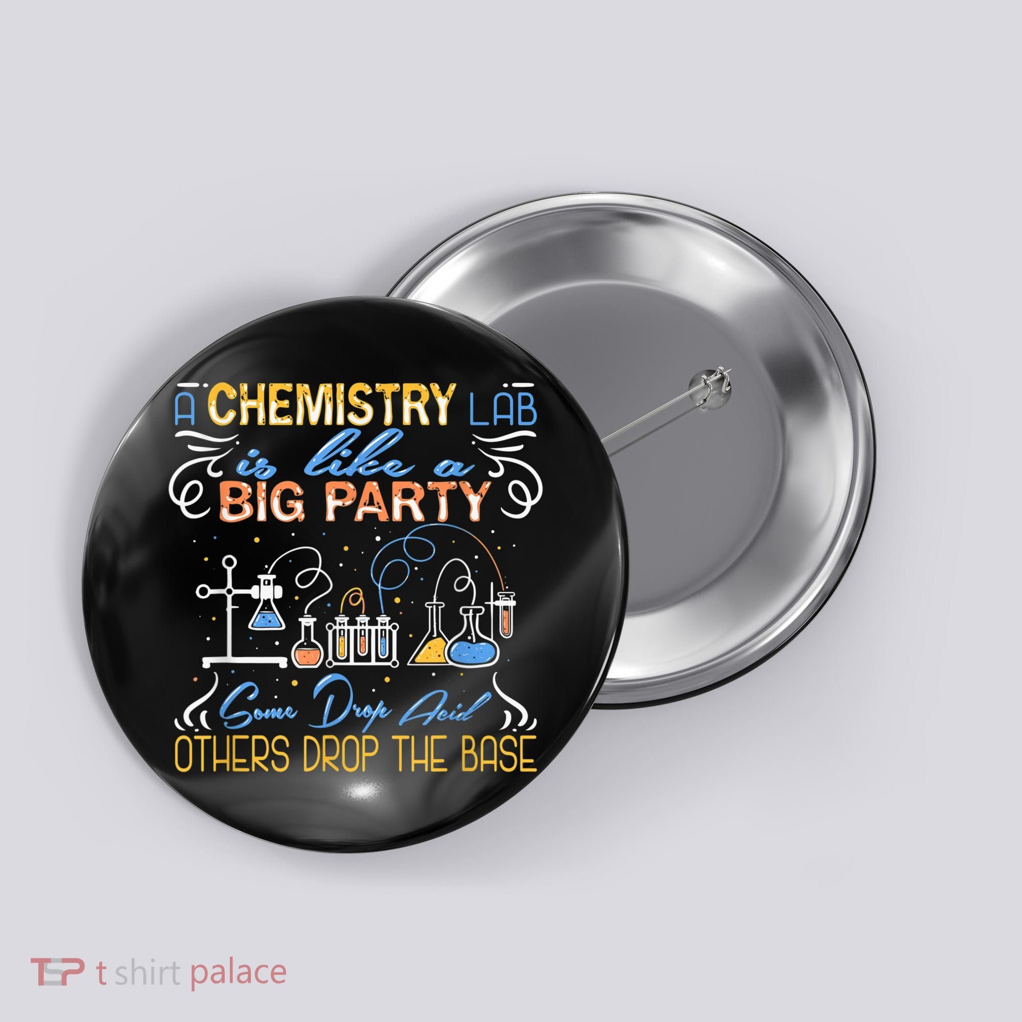 Funny Chemistry Button