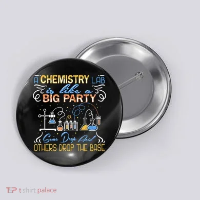 Funny Chemistry Button