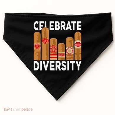 Funny Cigar USA-Made Doggie Bandana