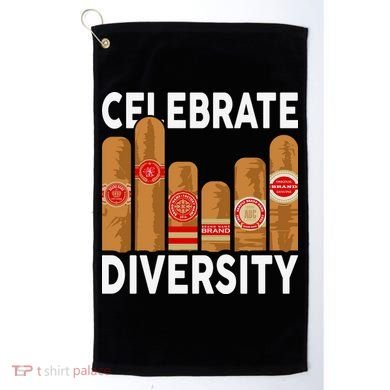 Funny Cigar Golf Towel