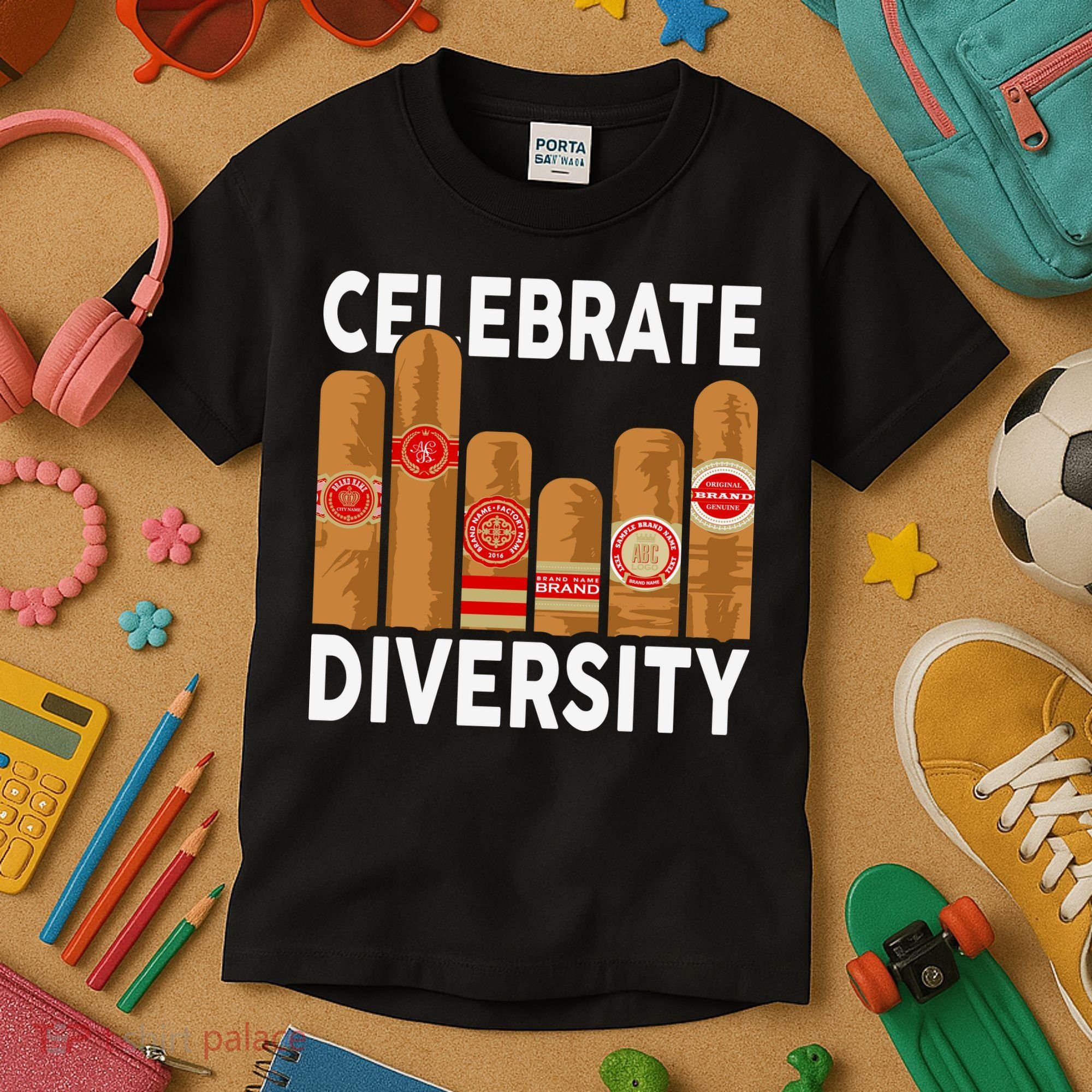 Funny Cigar Kids T-Shirt