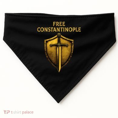 Free Constantinople USA-Made Doggie Bandana