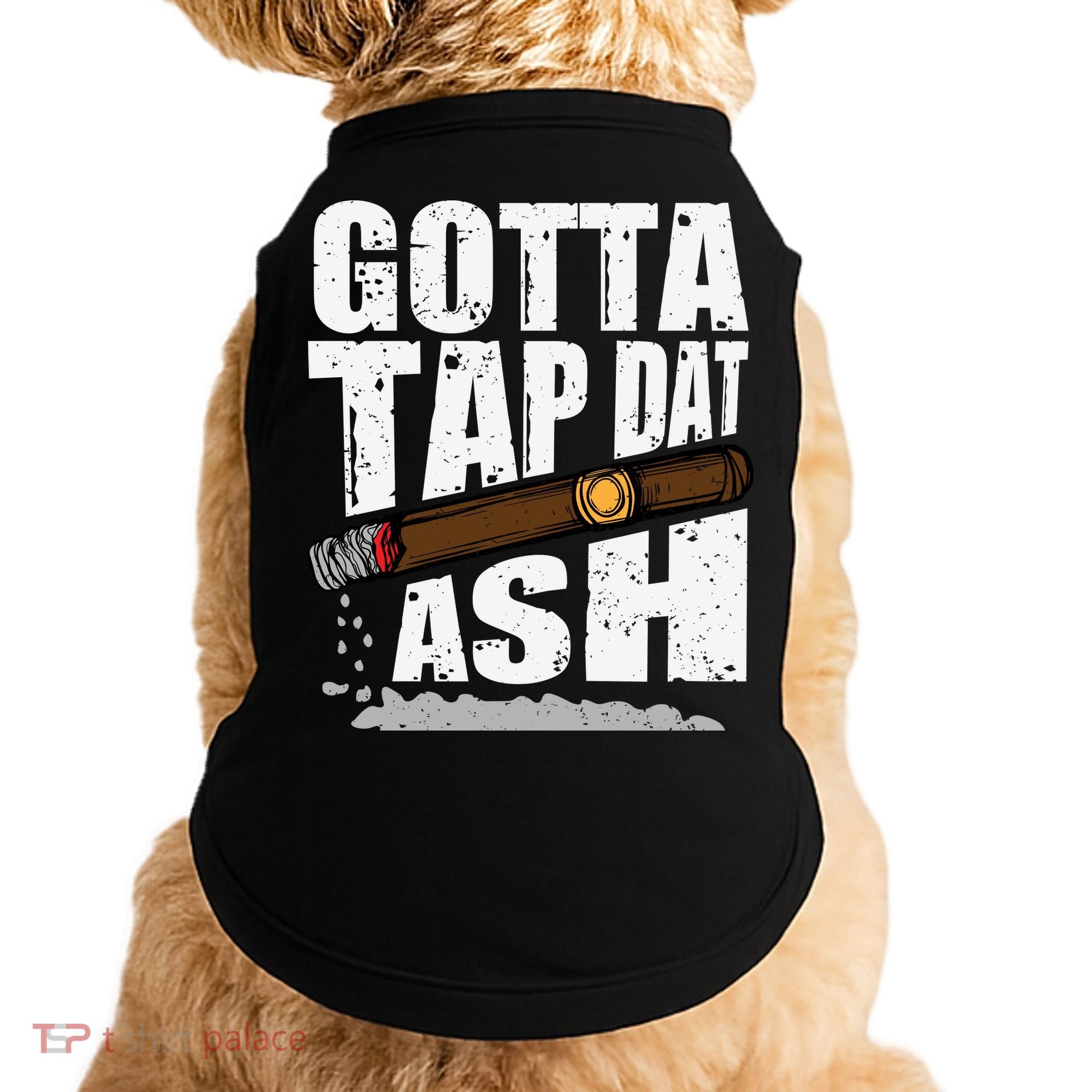 Funny Cigar Doggie Tank