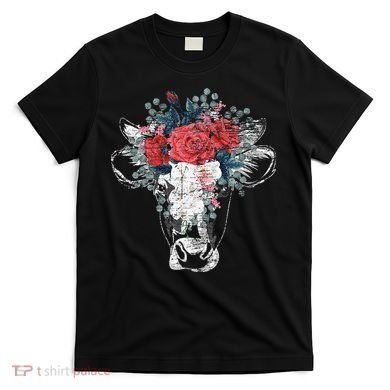 Flower Cow T-Shirt