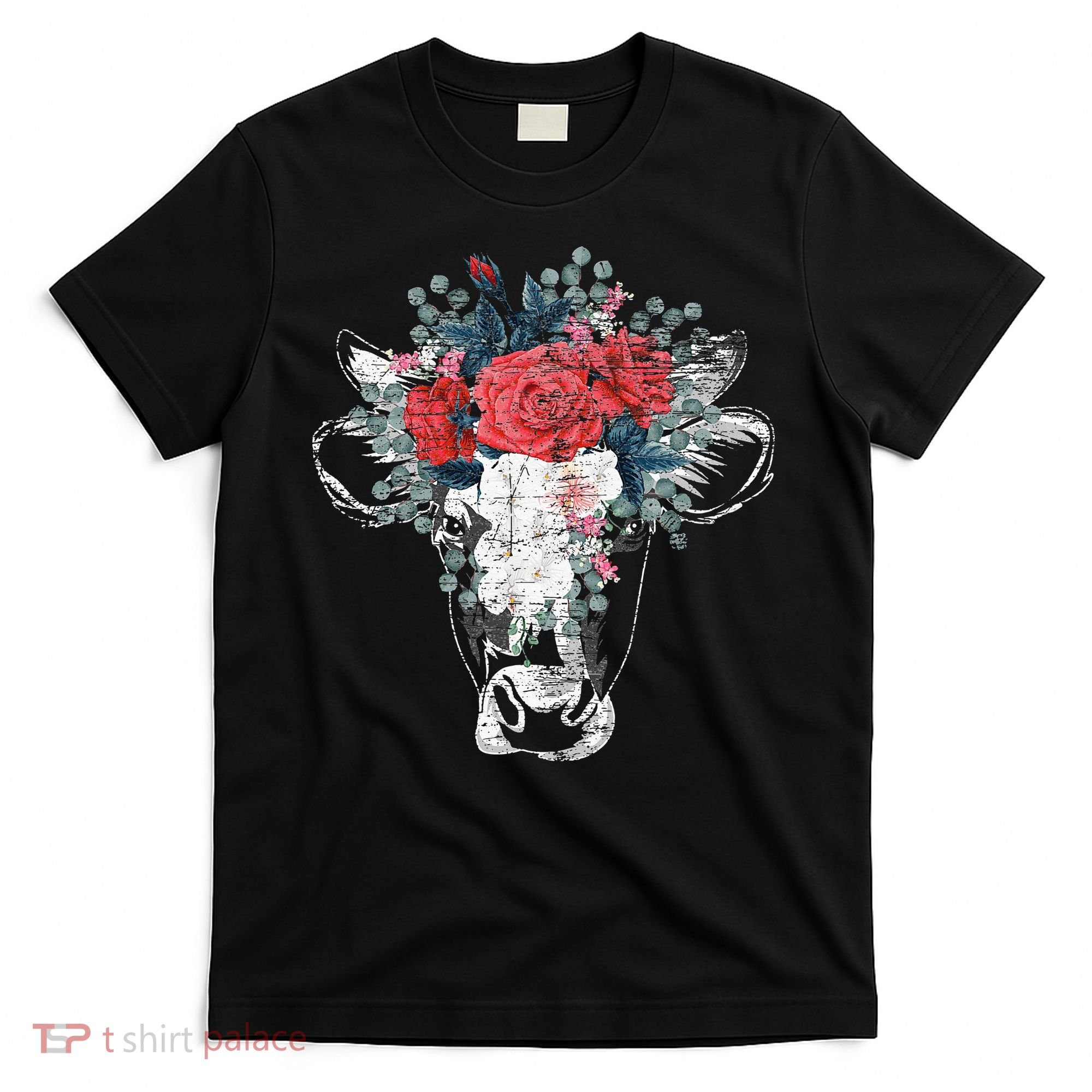 Flower Cow T-Shirt