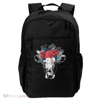 Flower Cow Backpack