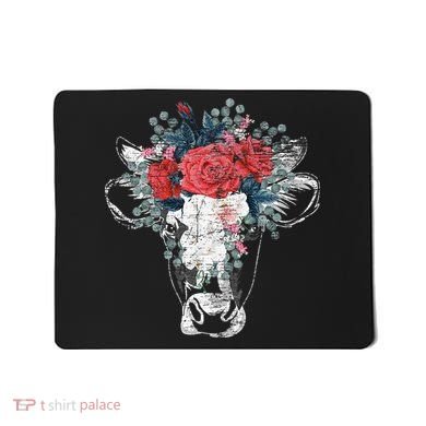 Flower Cow Mousepad