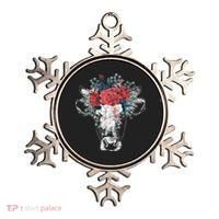 Flower Cow Ornament thumb 0