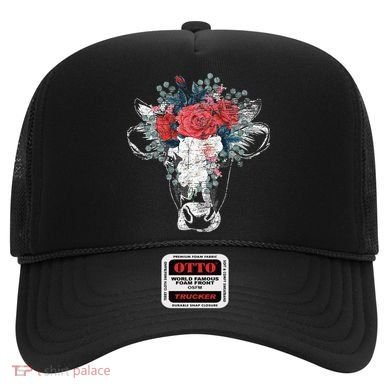 Flower Cow Hat