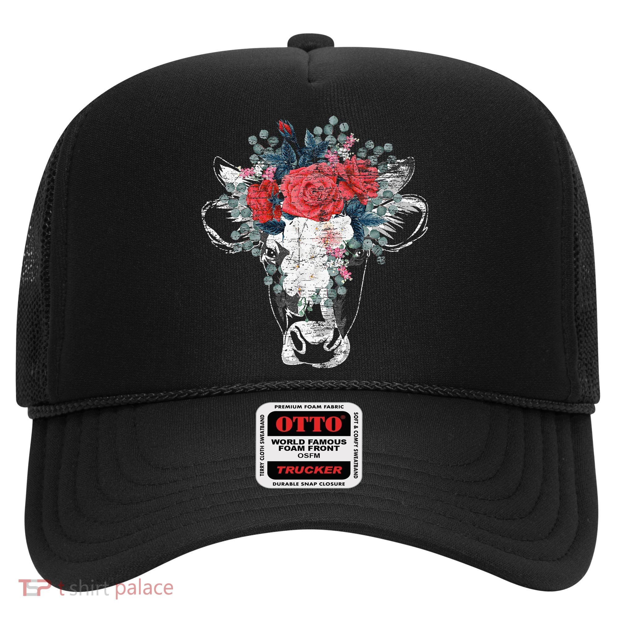 Flower Cow Hat